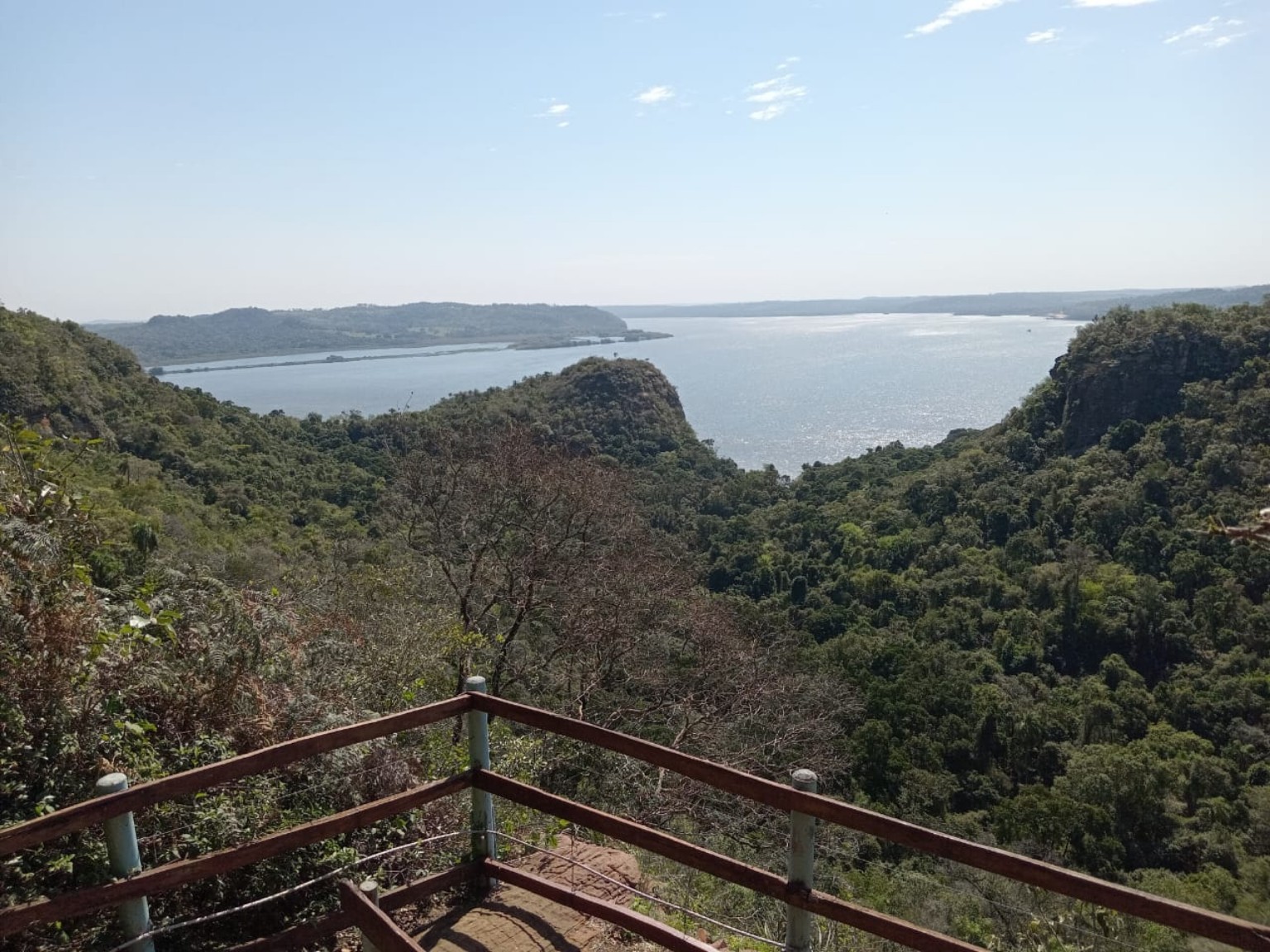 Vista panorámica 2 del Sendero Paseo de la Luna en Teyú Cuaré